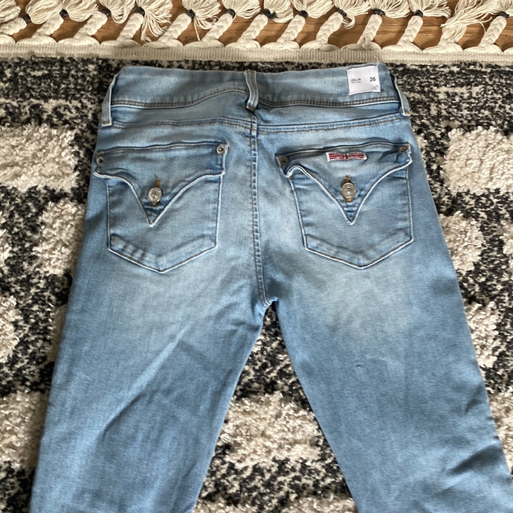 Hudson jeans size 26 collin skinny